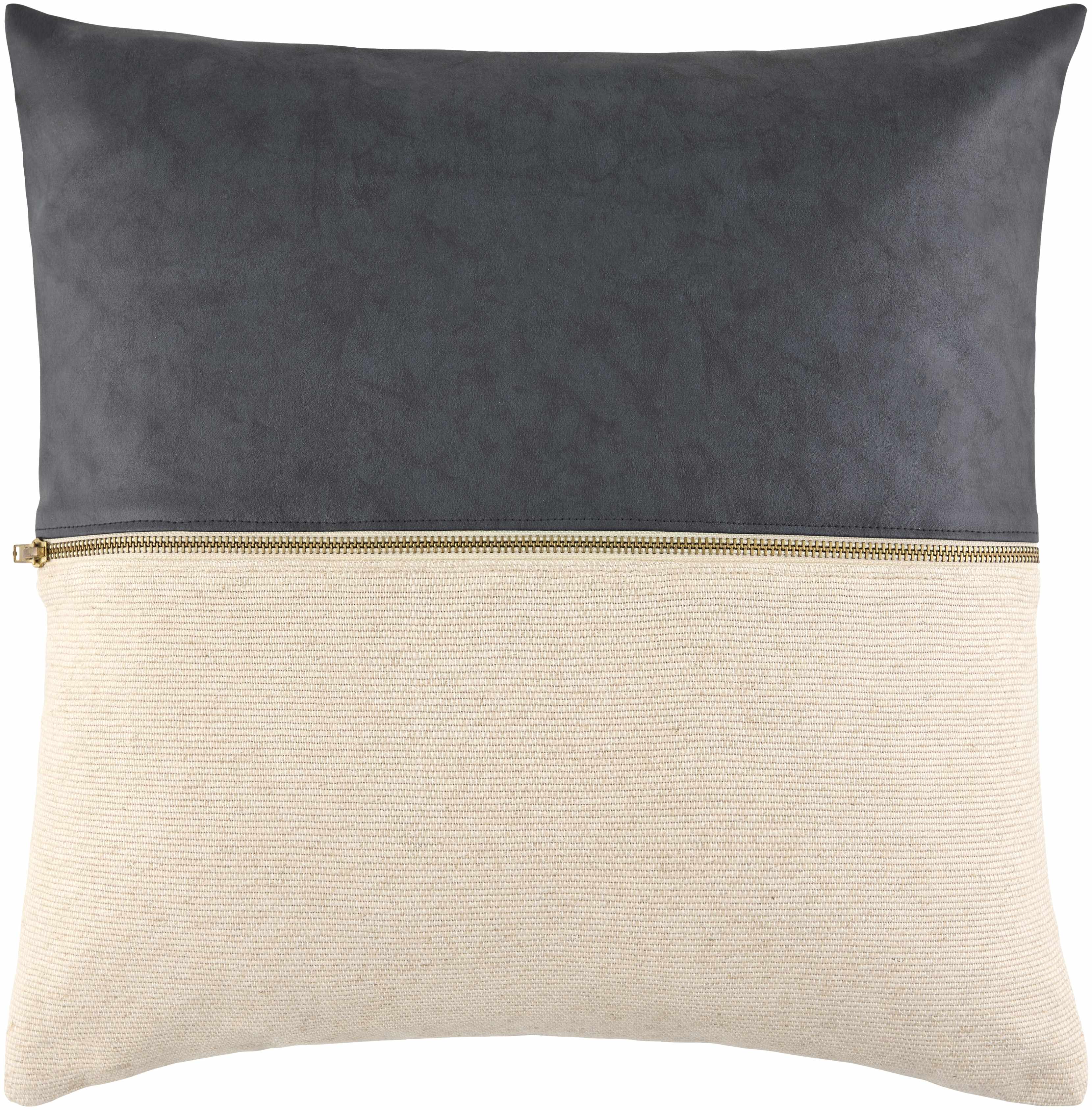 Alekos Charcoal Throw Pillow