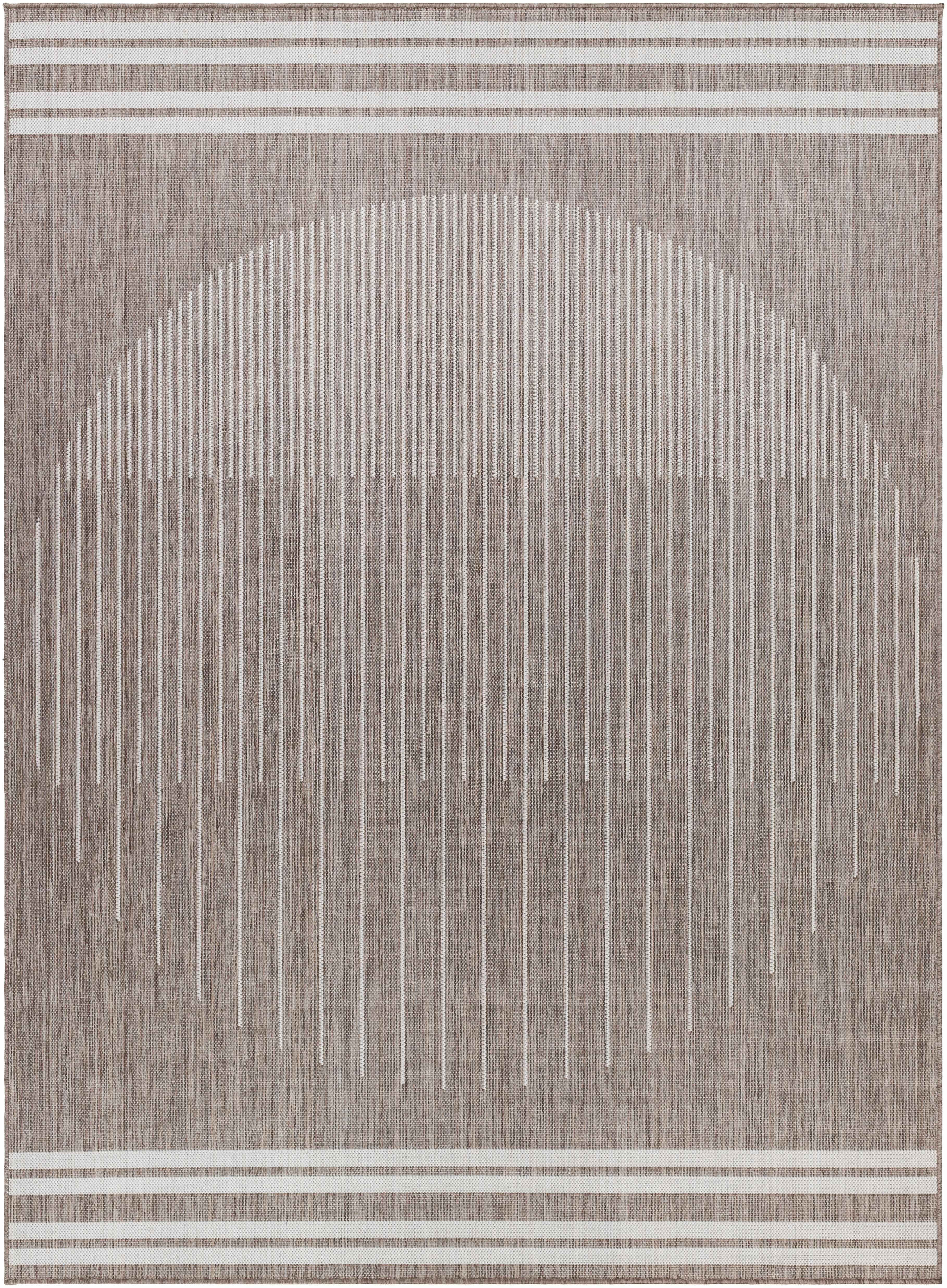 Aviya Brown Outdoor Area Rug - Clearance-2